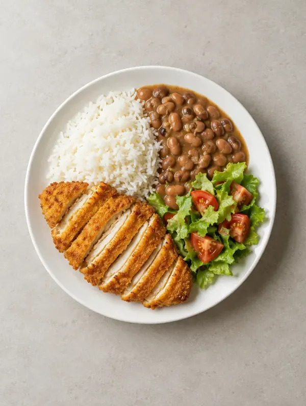 Frango empanado